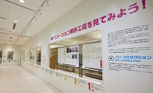 常設展示アニメーション制作工程